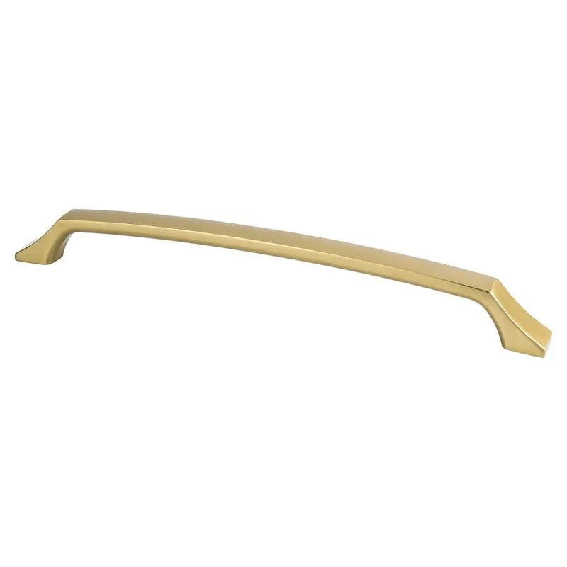 12.88" Contemporary Appliance Pull in Modern Brushed Gold from Epoch Edge Collection