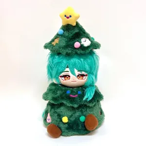 30cm Cute Plush Christmas Tree Desktop Decoration Cotton Doll Outfit