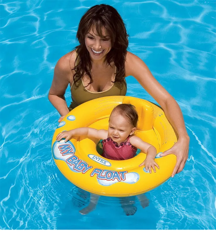 59574 Yellow Children's Swimming Pool Swimming Ring Water Wing