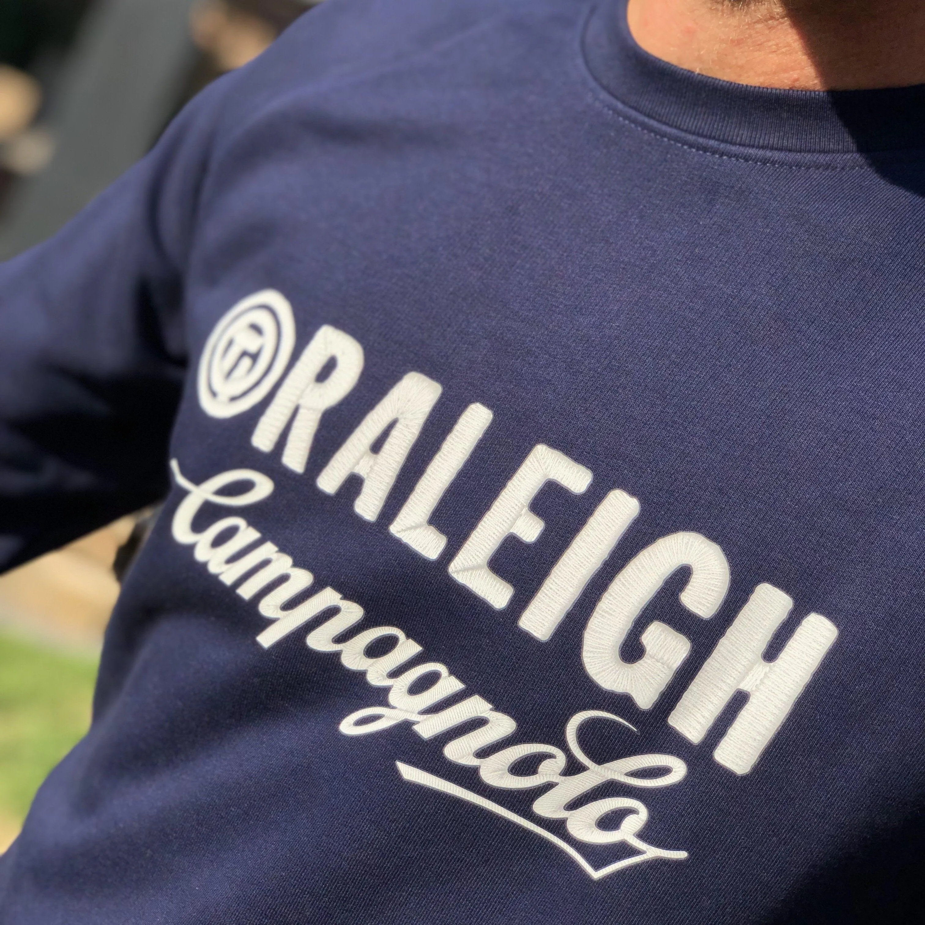 '76 Raleigh Campagnolo Sweatshirt (printed design)