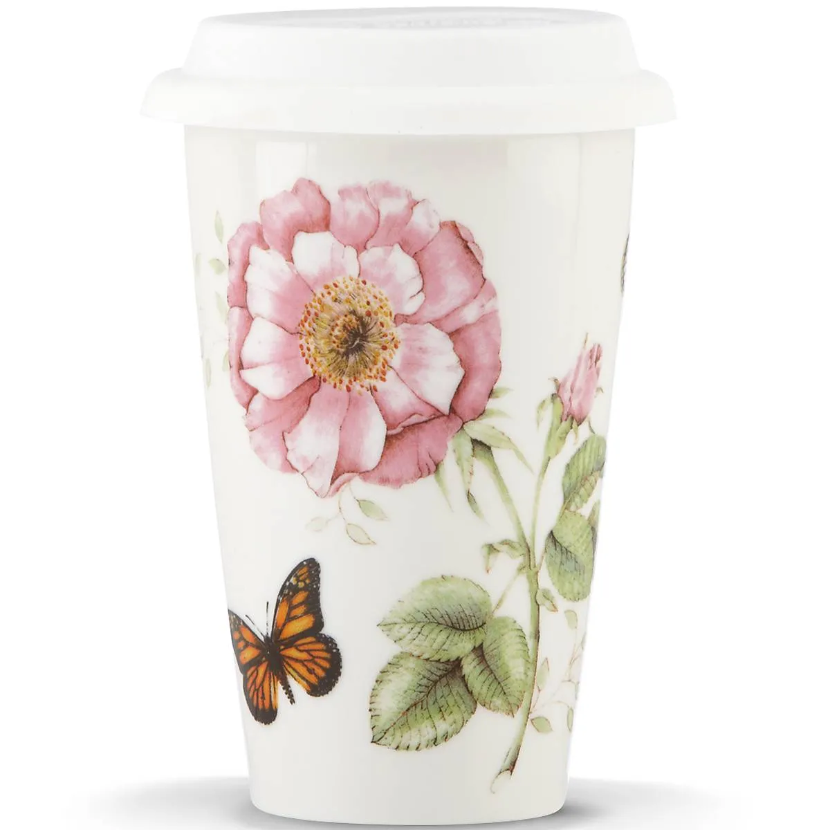 Butterfly Meadow Thermal Travel Mug