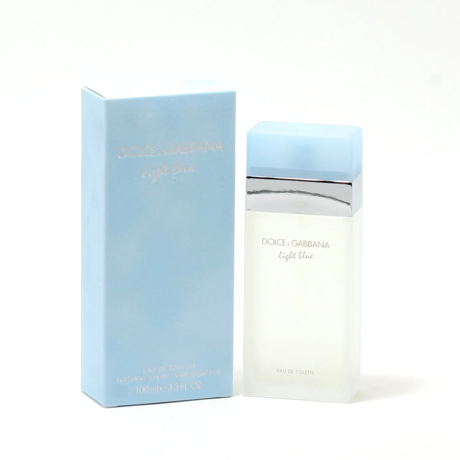 DOLCE & GABBANA LIGHT BLUE LADIES EDT SPRAY 3.4 OZ