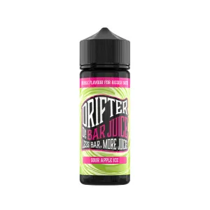 Drifter Bar Juice Sour Apple Ice 100ml Shortfill E-Liquid