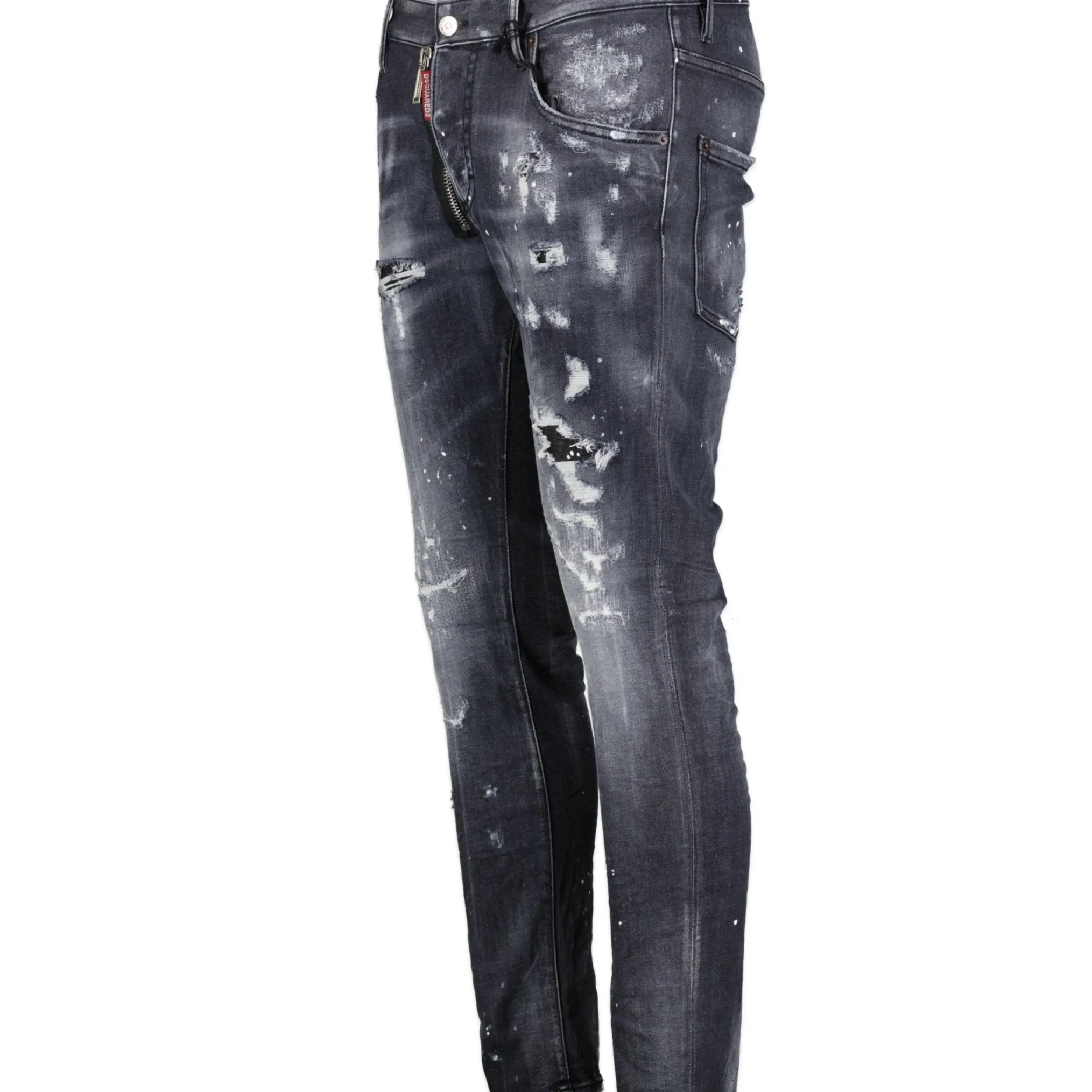 DSQUARED2 'SKATER' MILANO LOGO JEANS BLACK