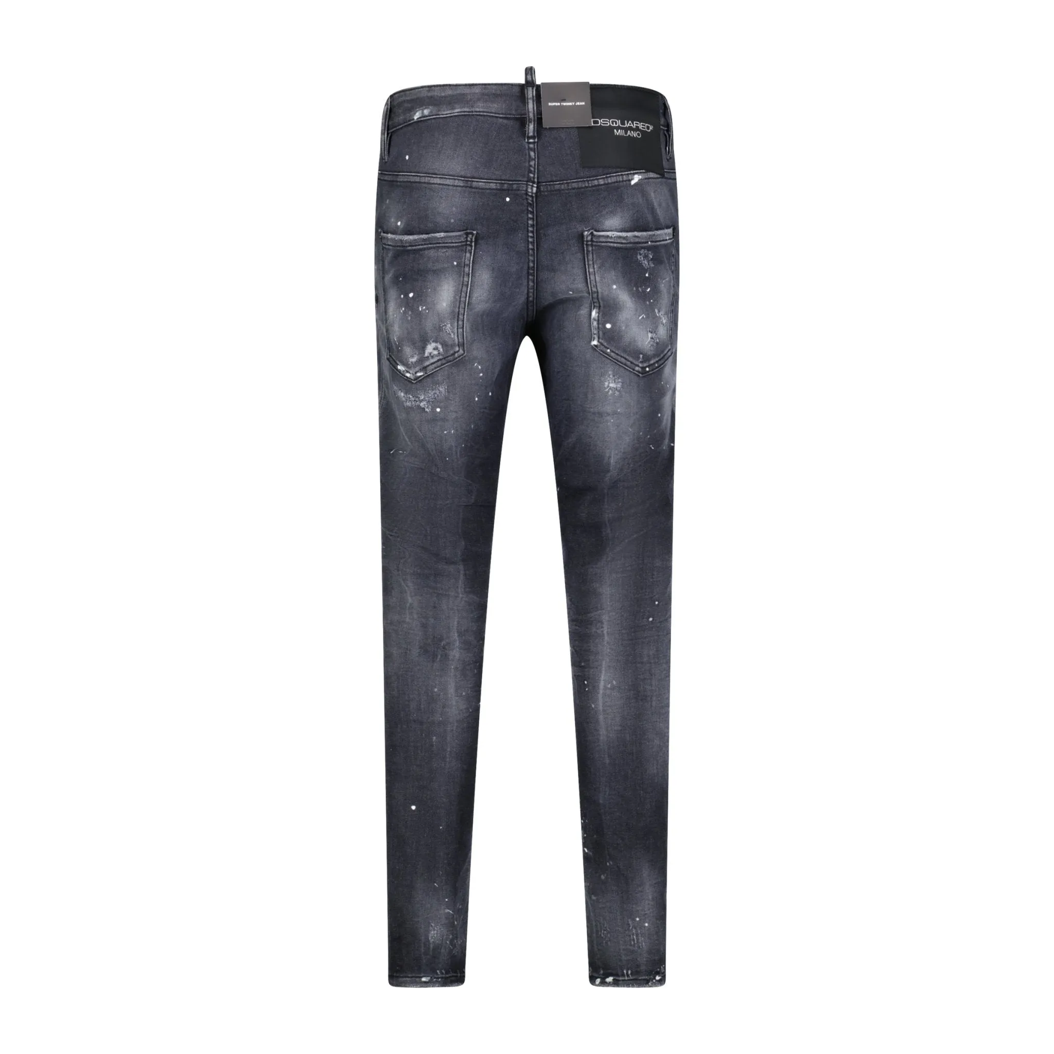 DSQUARED2 'SKATER' MILANO LOGO JEANS BLACK