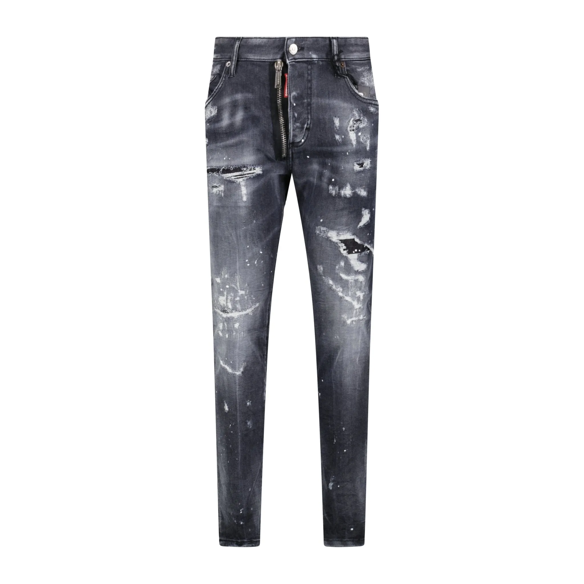 DSQUARED2 'SKATER' MILANO LOGO JEANS BLACK