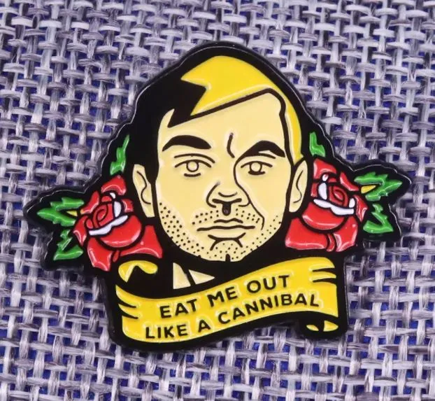 Jeffrey Dahmer Cannibal Enamel Pins Near Me