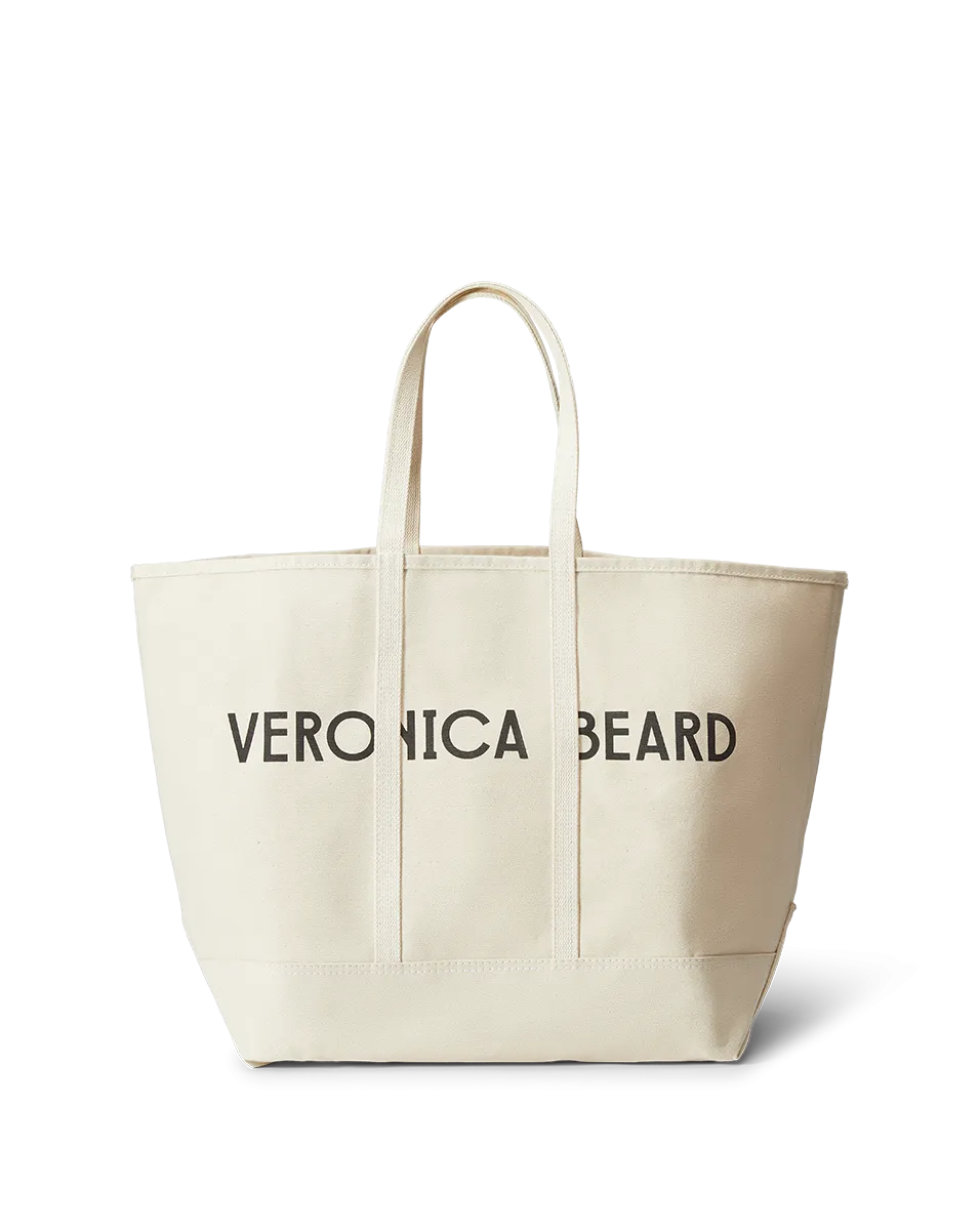 Large Logo Canvas Tote