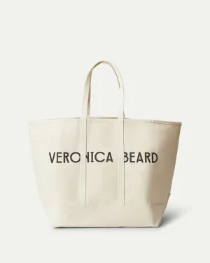 Large Logo Canvas Tote