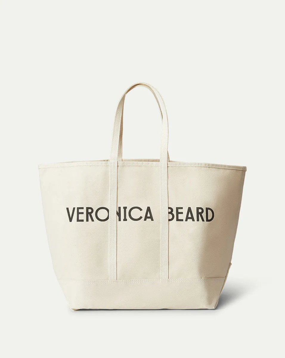 Large Logo Canvas Tote