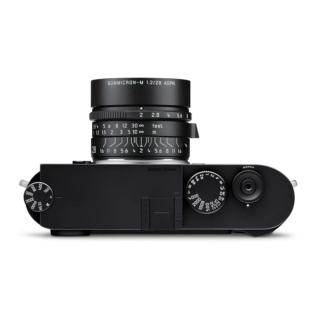 Leica Summicron-M 28mm f/2 ASPH Matte Black Paint Finish