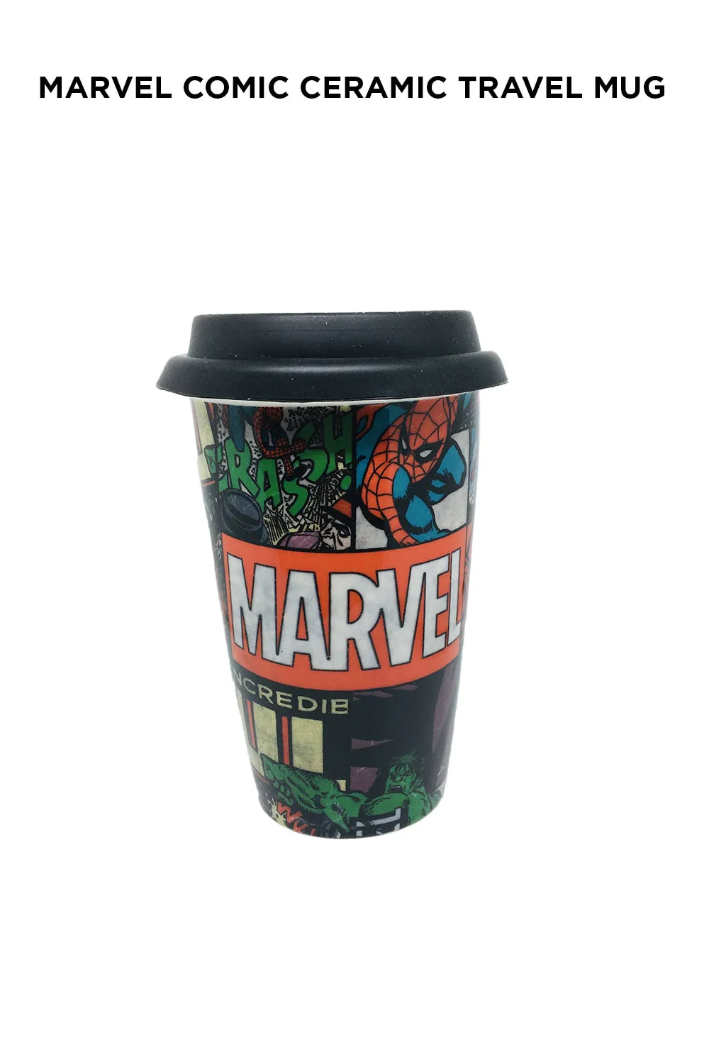 Marvel Comic Ceramic Travel Mug