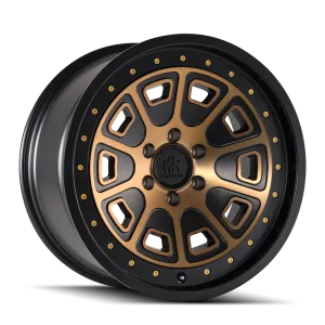 MAYHEM 8301 | MATTE BLACK W/BRONZE TINT | 6x139.7 | 18x9 | 0mm