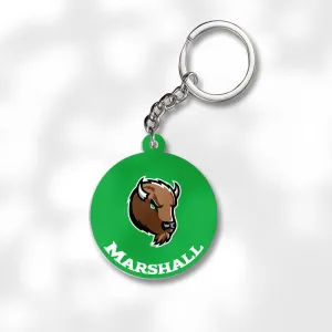 Pack 3 Marshall University Keychains