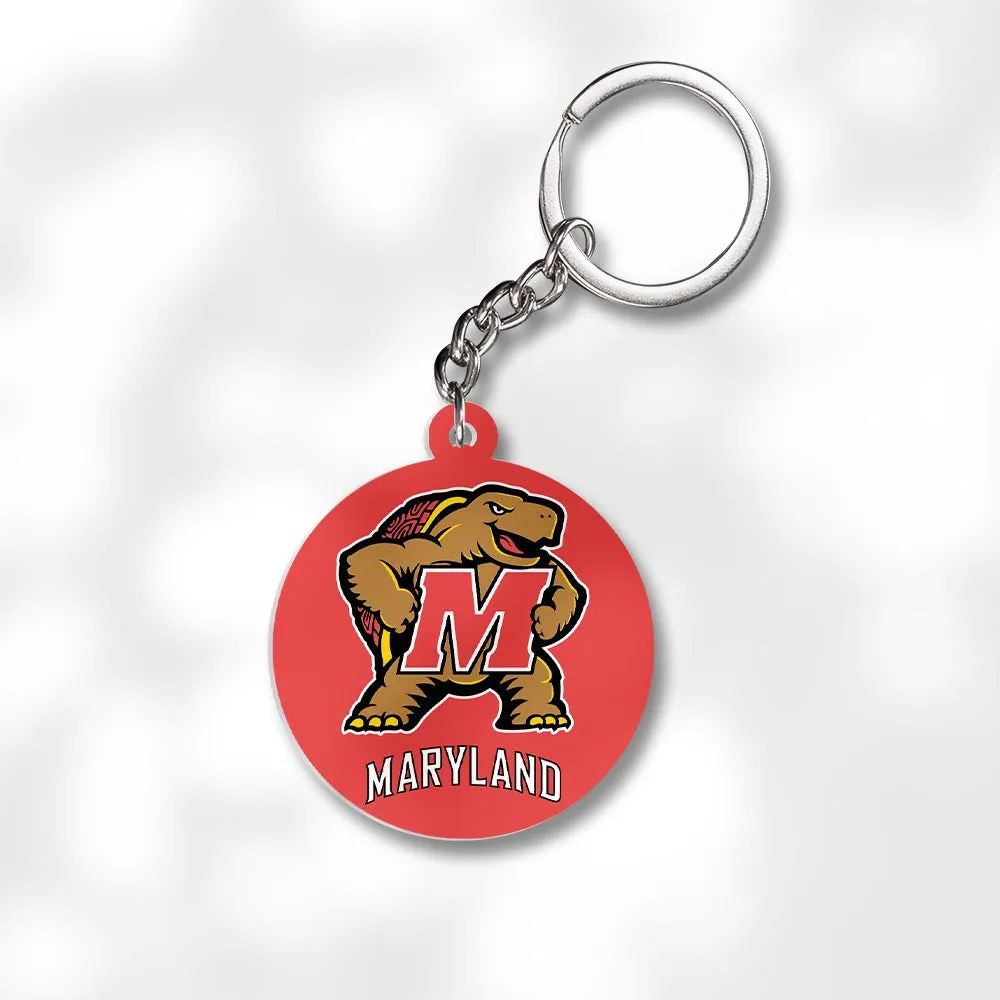 Pack 3 Maryland Mascot Keychains