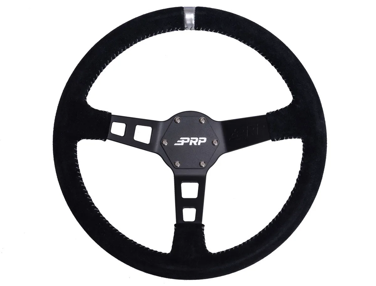 PRP Deep Dish Suede Steering Wheel