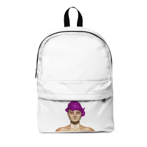 Purple Hair Girl Unisex Classic Backpack