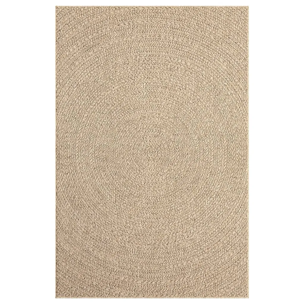 Rug 120x170 cm Jute Look Indoor and Outdoor