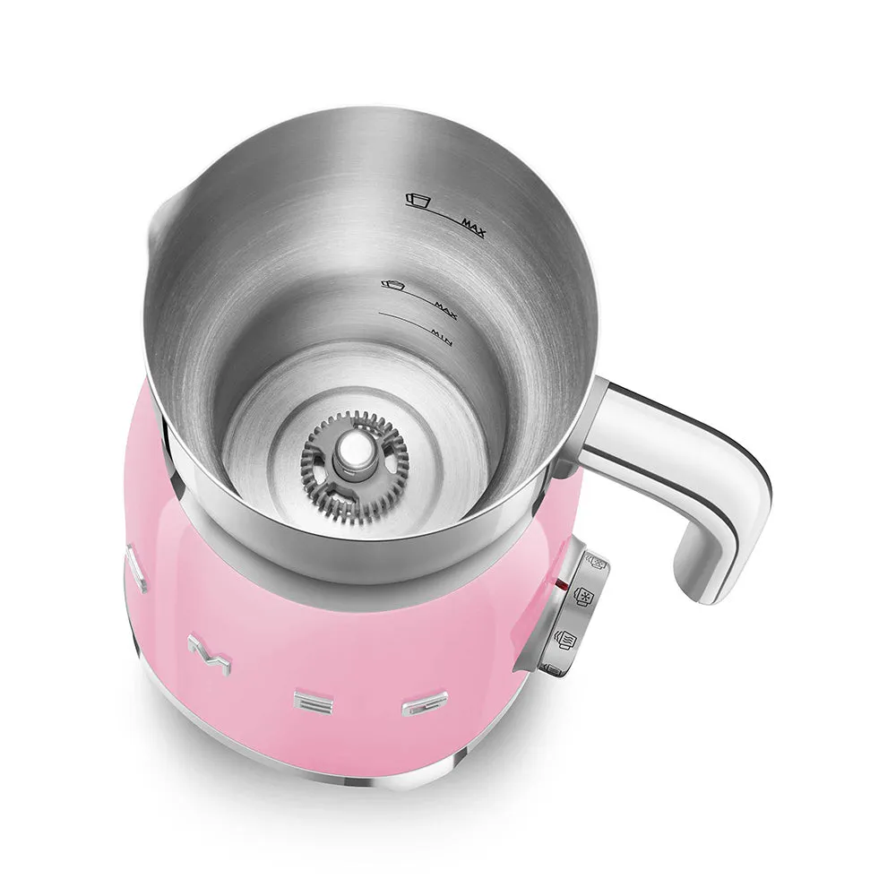 Smeg Milk Frother 50´Style Pink Mff11pkeu