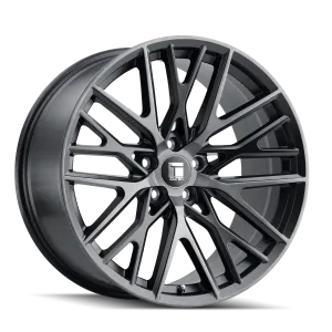 TOUREN 3291 | BRUSHED MATTE BLACK W/DARK TINT | 5x112 | 20x10.5 | 40mm