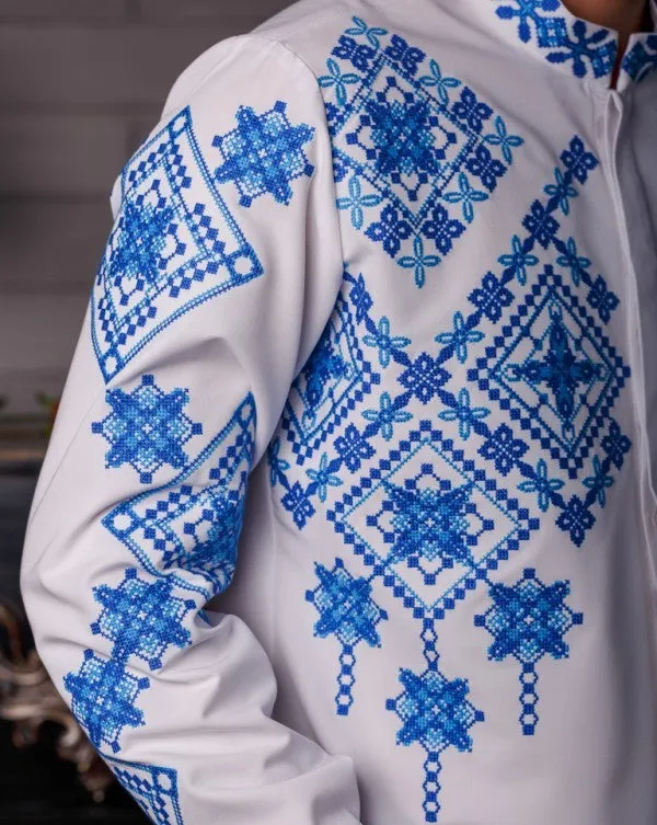 Ukrainian men's embroidered shirt