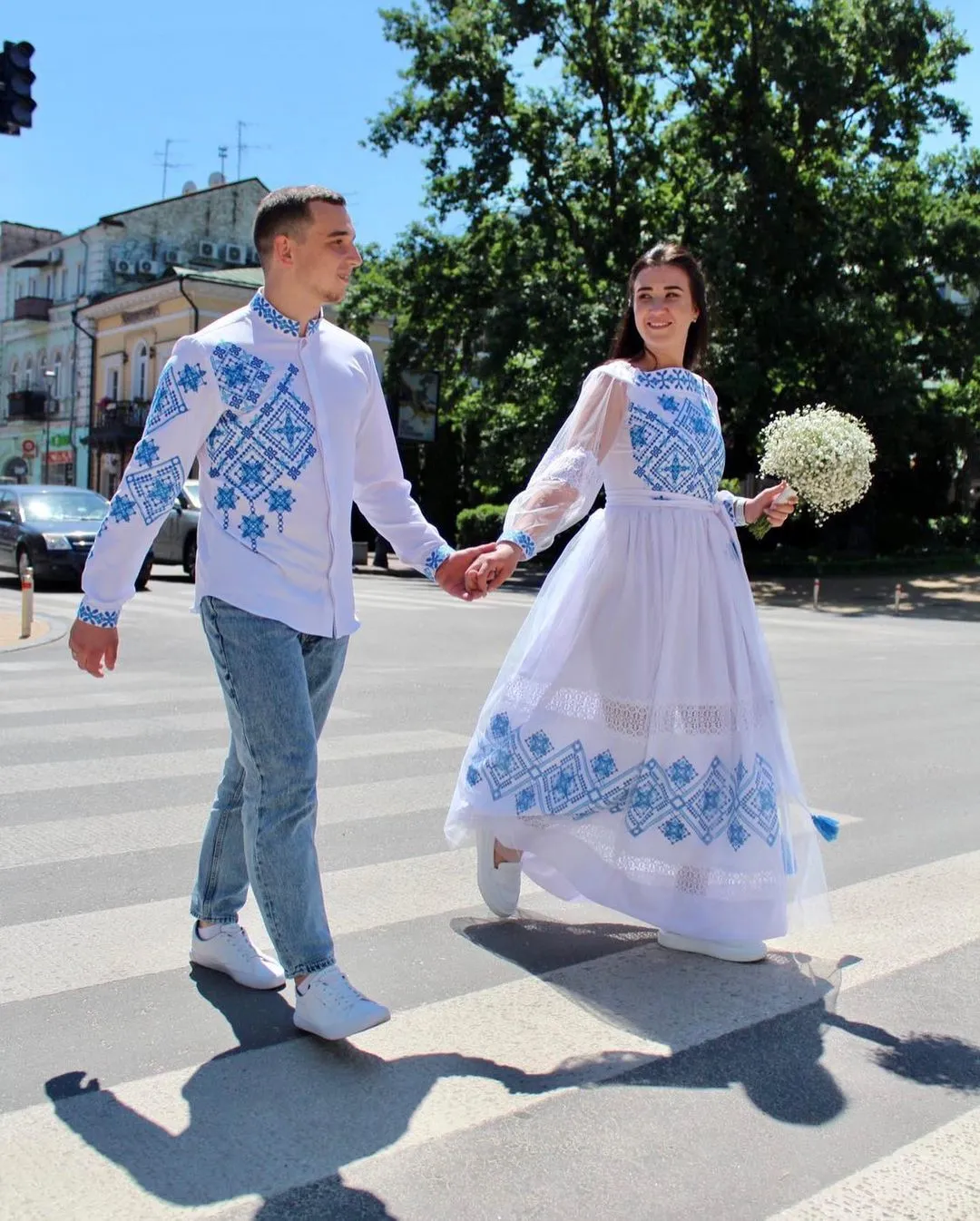 Ukrainian men's embroidered shirt