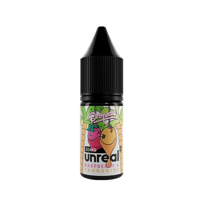 Unreal 3 Propical Raspberry & Tangerine 10ml Nic Salt E-Liquid