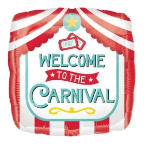 Welcome to the Carnival Foil Balloon