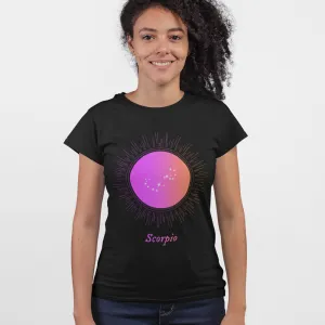 Womens SCORPIO Gradient Zodiac T-Shirt